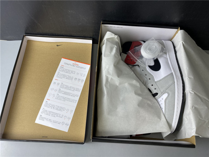 air jordan 1 retro high light smoke grey 555088-126