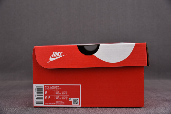 nike dunk low golden orange - dq4690-800