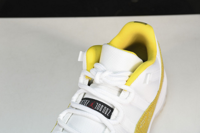 jordan 11 low “yellow snakeskin”