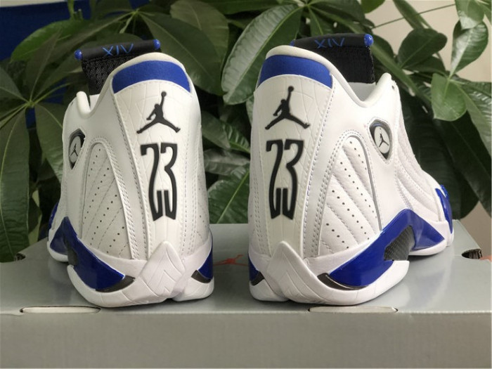 air jordan 14 retro white hyper royal 487471-104
