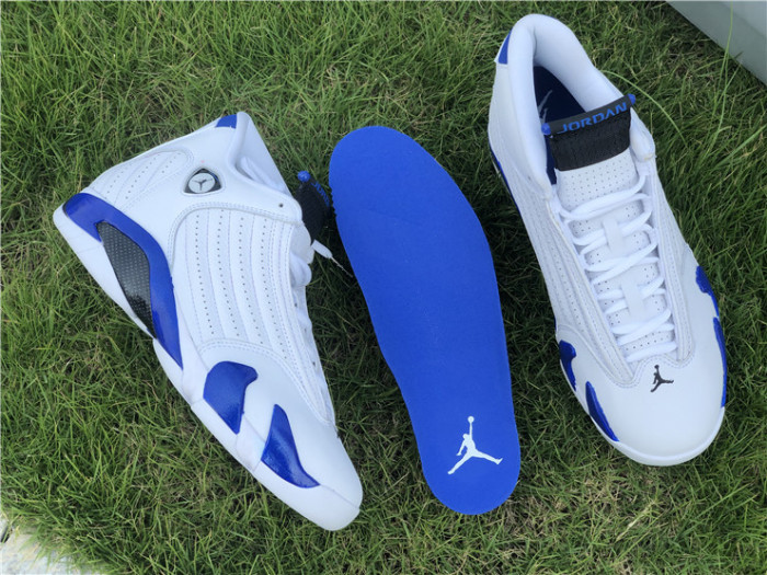 air jordan 14 retro white hyper royal 487471-104