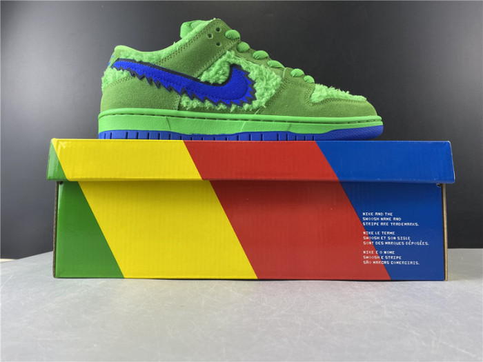 nike sb dunk low "grateful dead - green bear" - cj5378-300