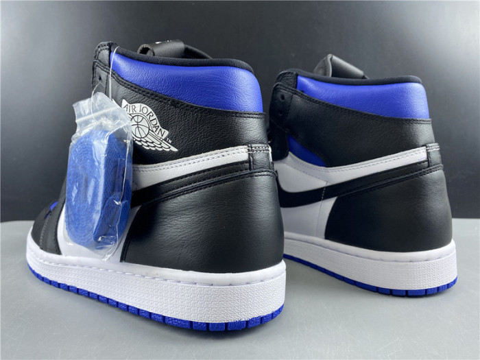 air jordan 1 retro high black game royal 555088-041‎
