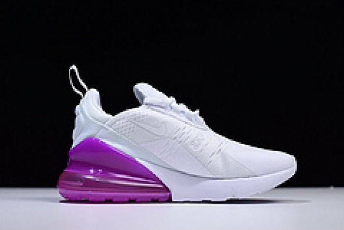 Nike womens Air Max 270 white purple AH6789 106