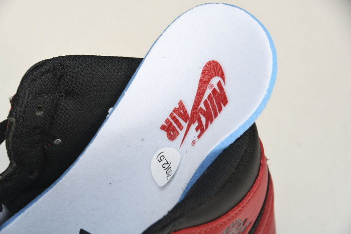 air jordan 1 retro bred "banned" (2016) 555088-001