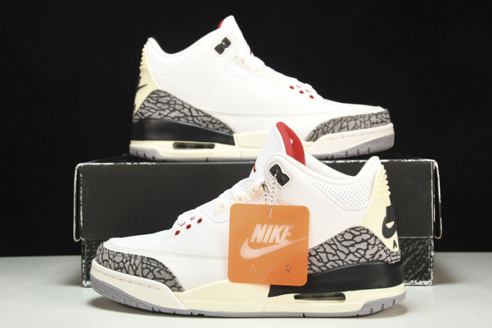 jordan 3 white cement reimagined