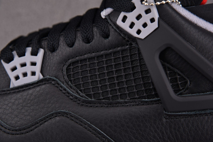 air jordan 4 “bred” reimagined